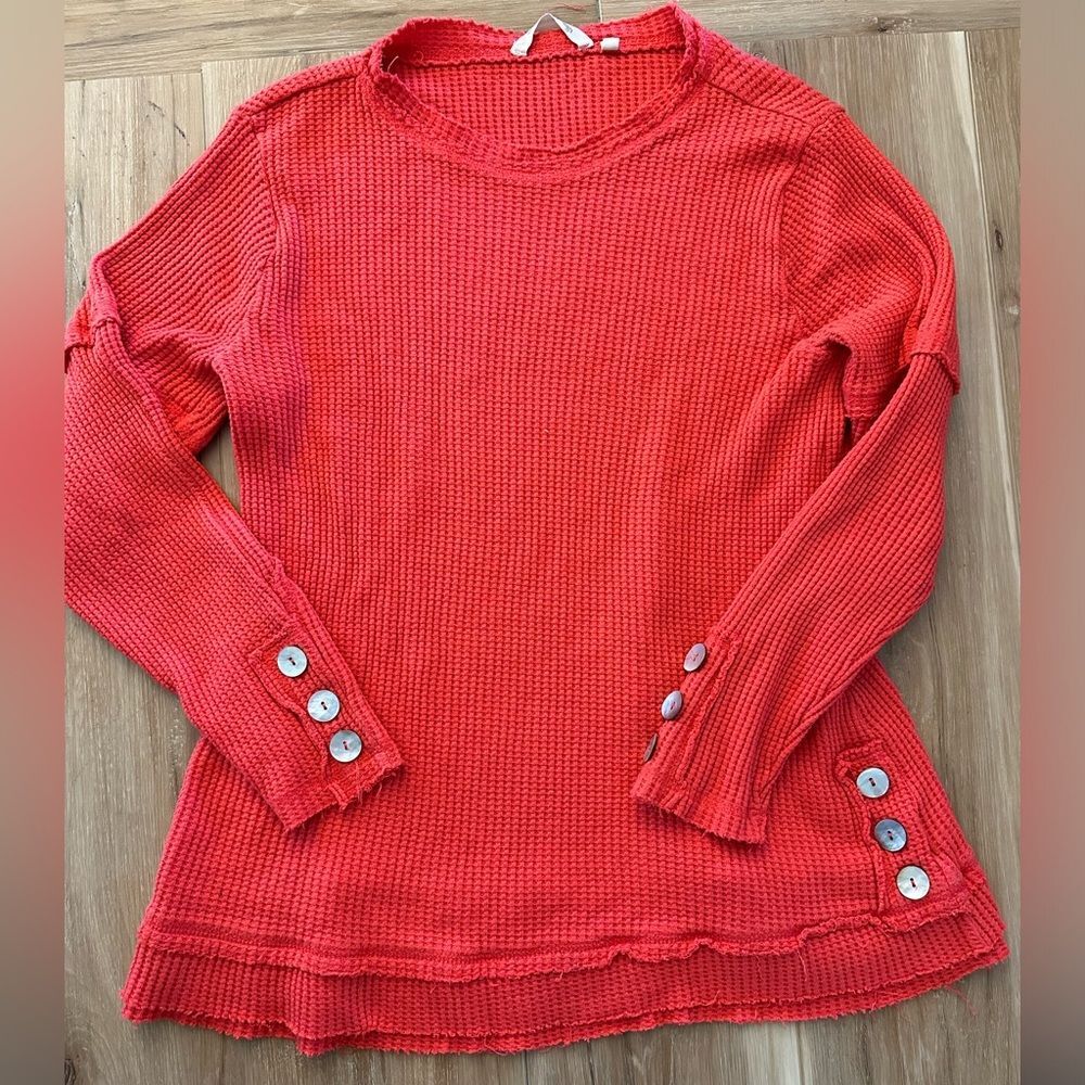 Soft Surroundings Waffle Top M